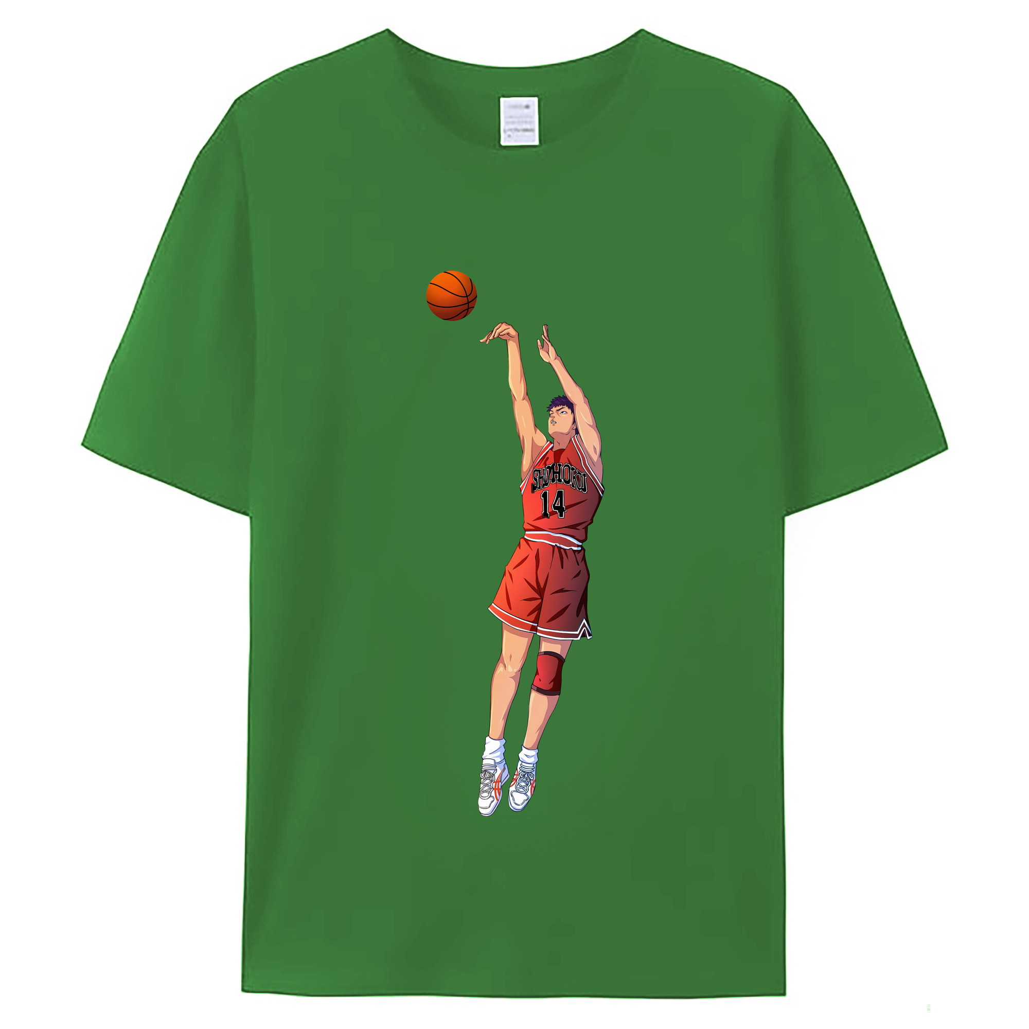 （画像用） SLAM DUNK／スラムダンク レディースカジュアルプリントTシャツ（綿100％）
